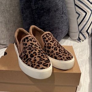 UGG Slip On Tennis Shoe - Leopard Print
